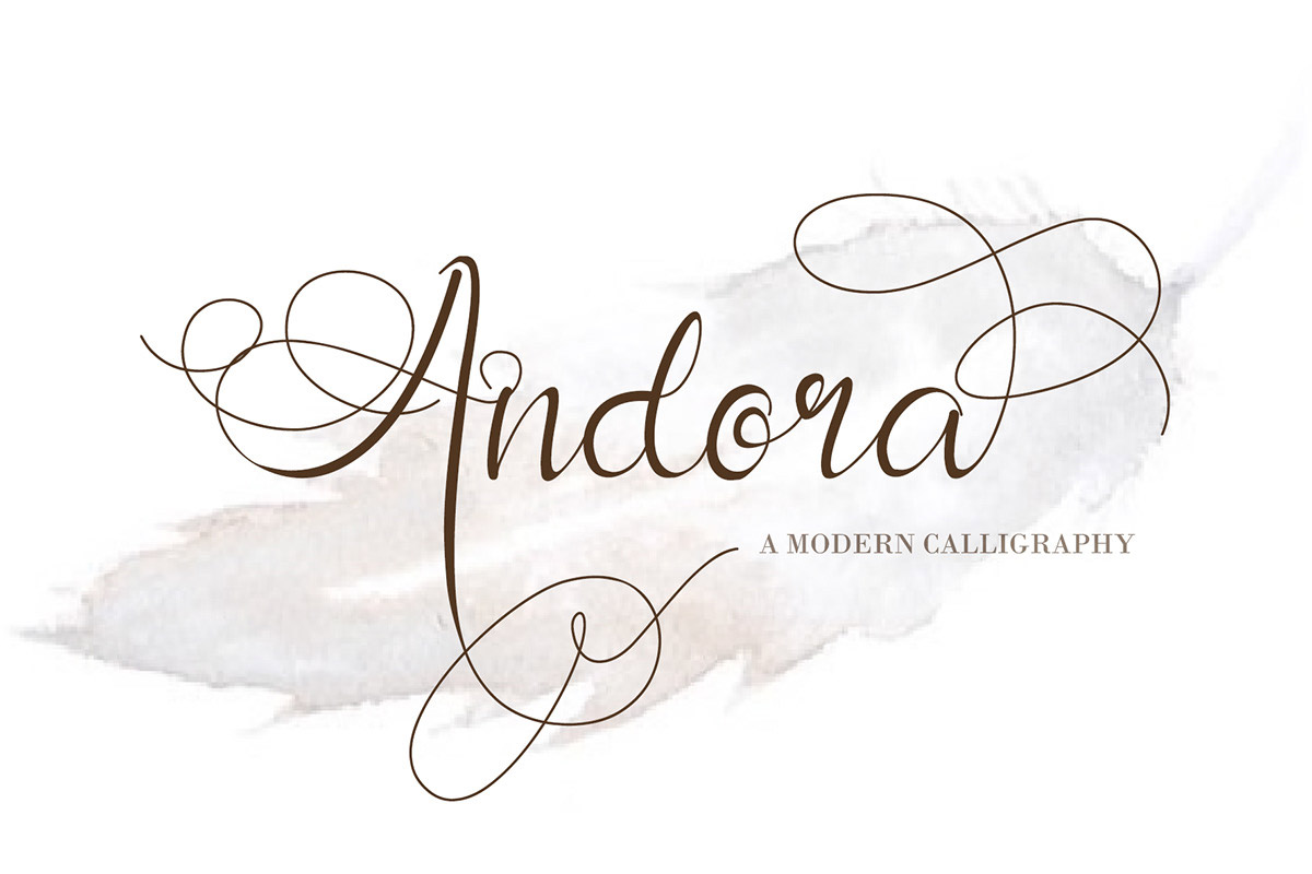 Andora Calligraphy Font