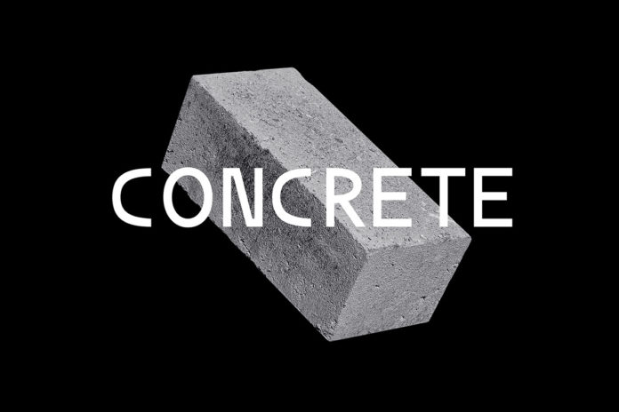 Free Concrete Sans Serif Font