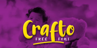 Free Crafto Handmade Font