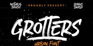 Free Grotters Urban Font