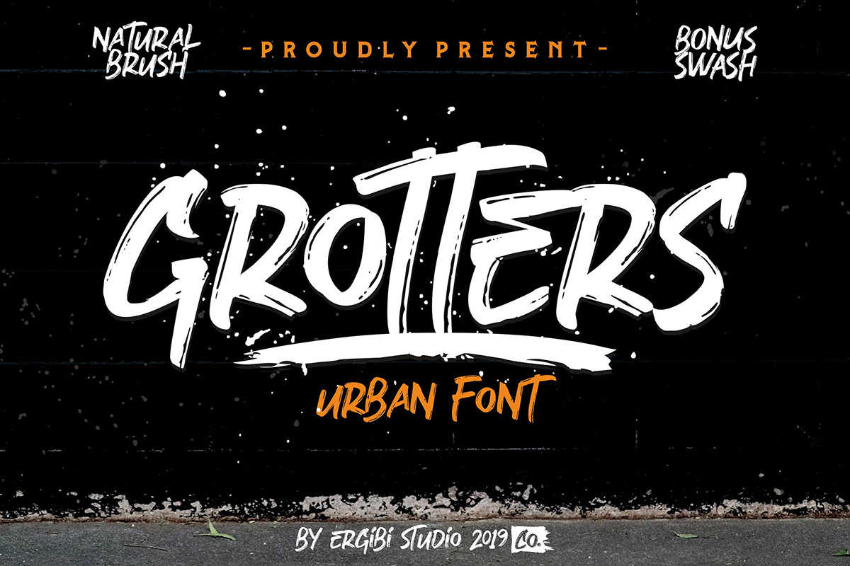 Free Grotters Urban Font