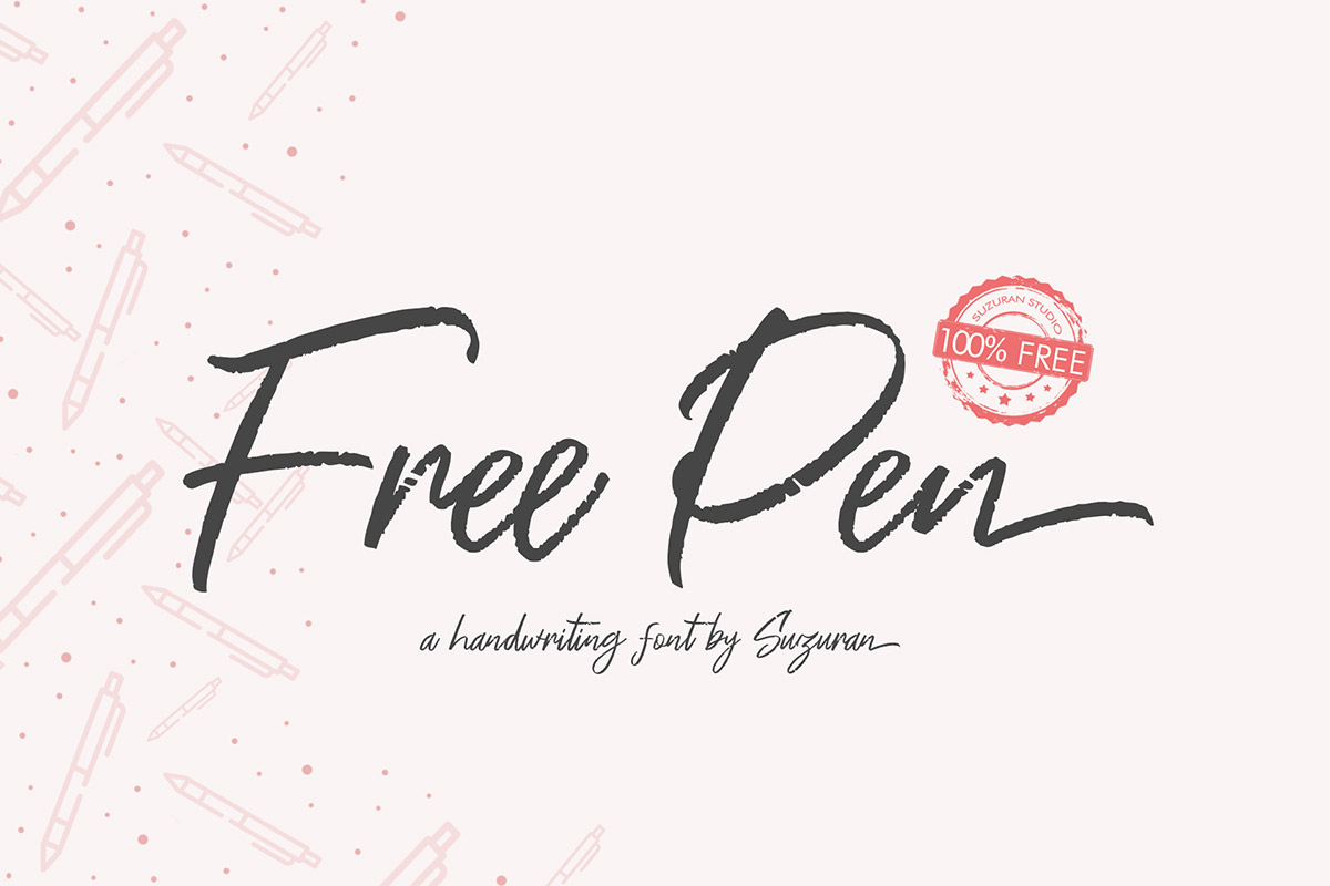 Free Pen Script Font
