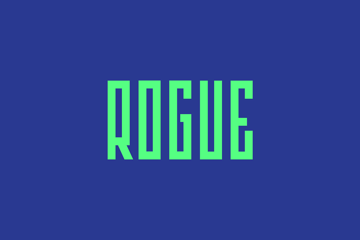Free Rogue Display Font