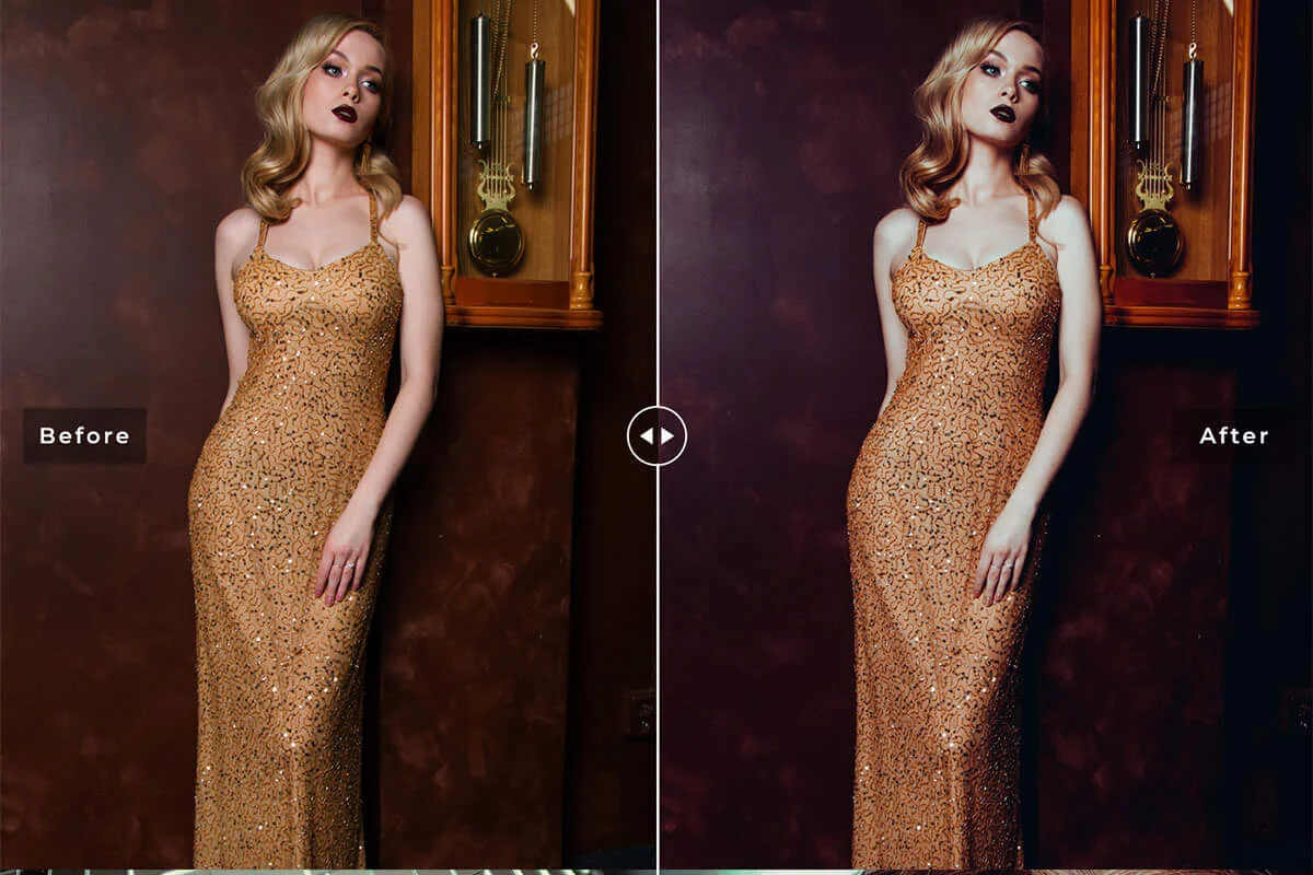 Glamour and Beauty Lightroom Preset Preview 3
