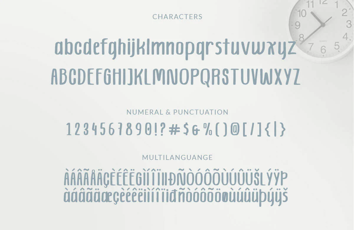 Homestay Display Font Preview 4