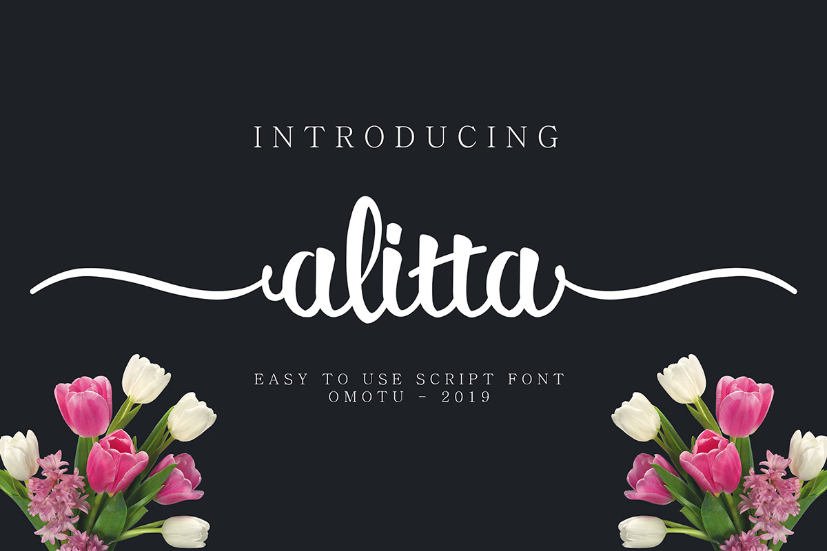 Free Alitta Easy Script Font