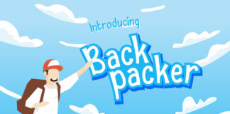 Free Backpacker Display Font