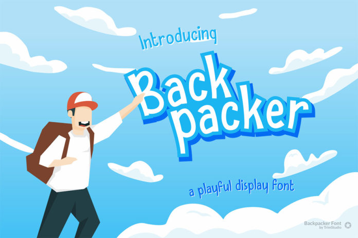 Free Backpacker Display Font