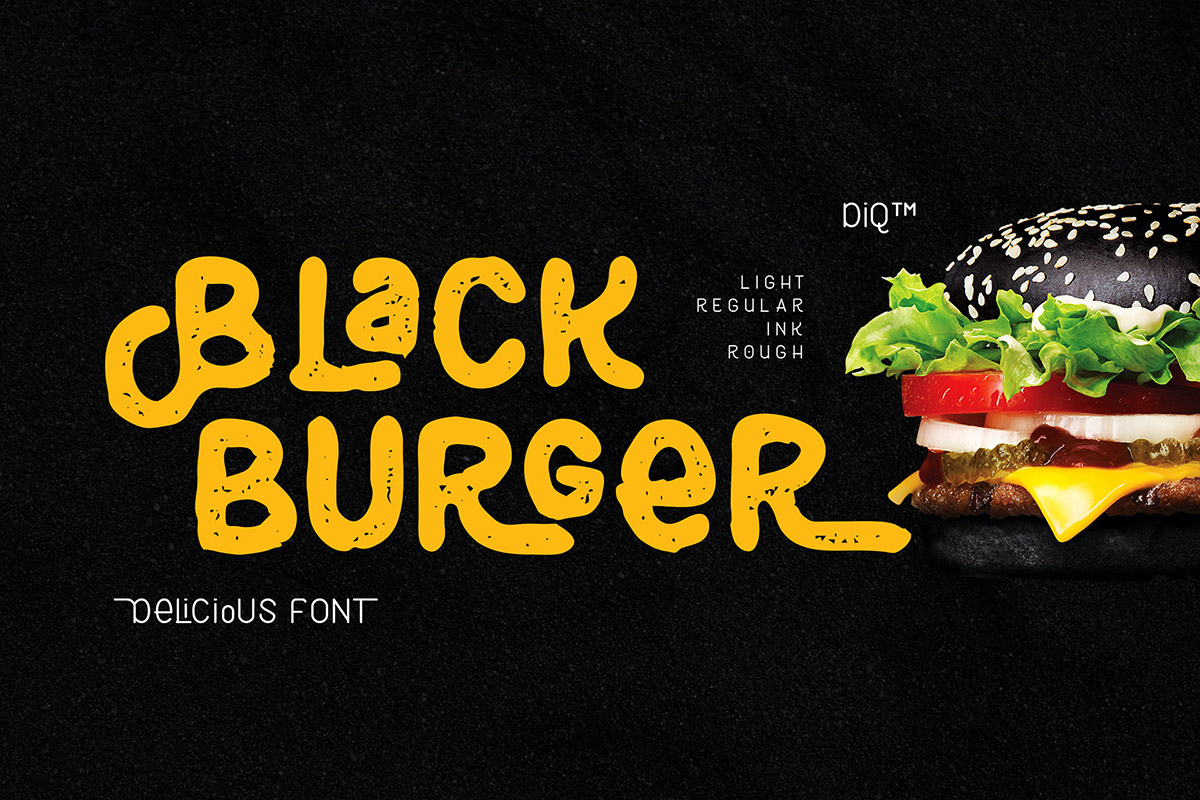 Free Black Burger Font