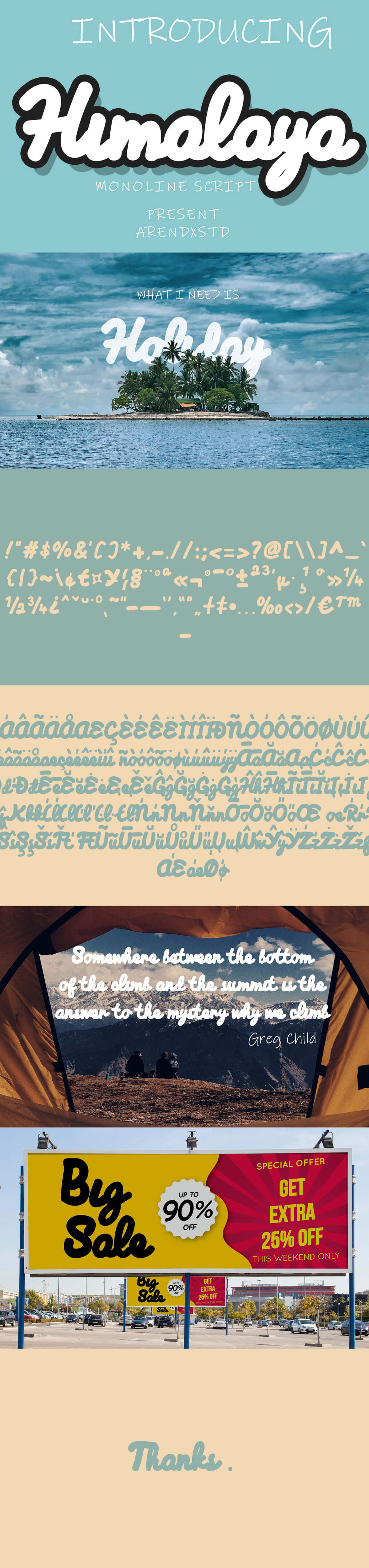 Free Himalaya Script Font