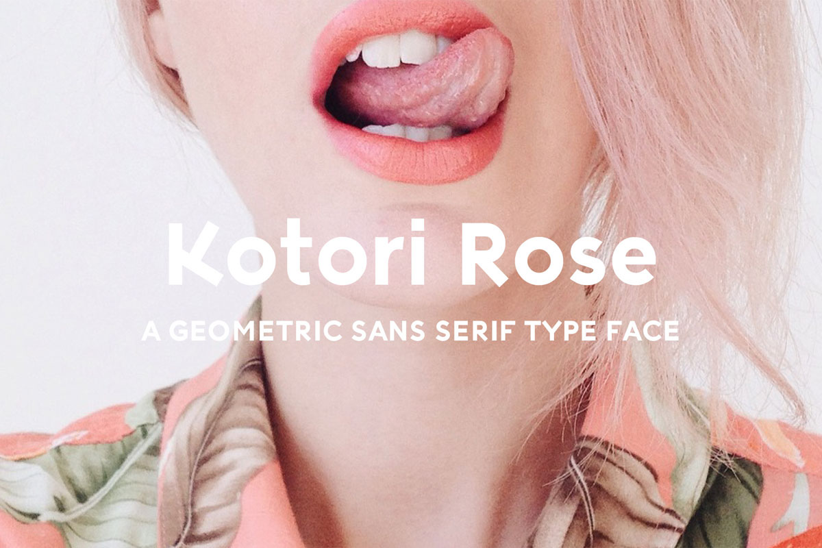 Free Kotori Rose Sans Serif Font Family