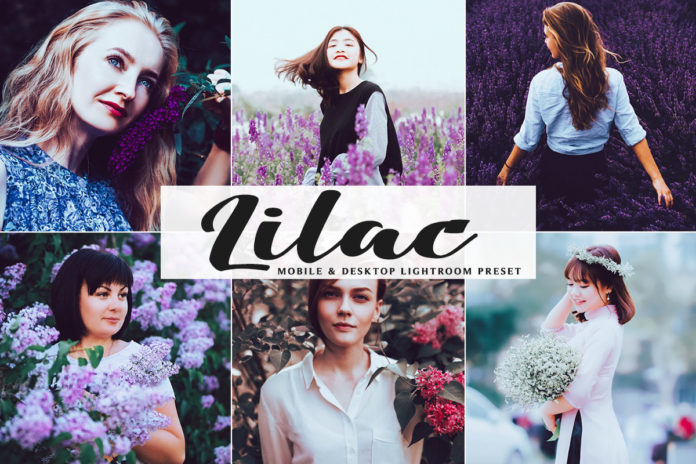 Free Lilac Lightroom Preset