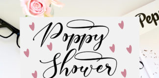 Free Poppy Shower Script Font