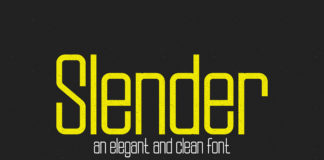 Free Slenderrar Sans Serif Font Family