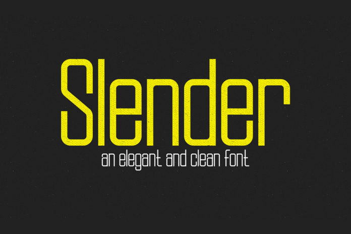 Free Slenderrar Sans Serif Font Family