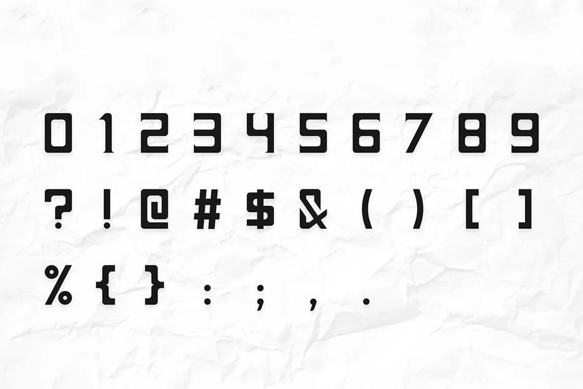 ImPerfect23 Display Font Preview 3