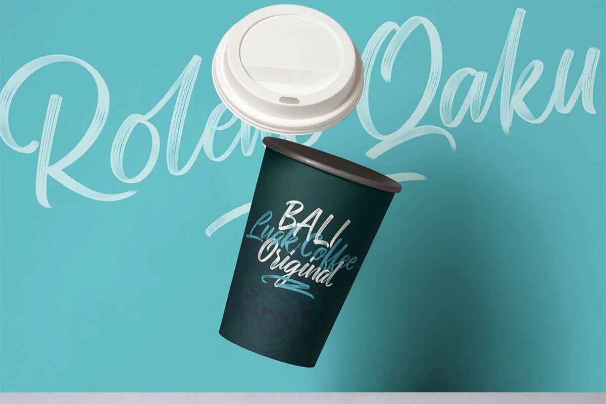 Rollete Qaku Script Font Preview 2