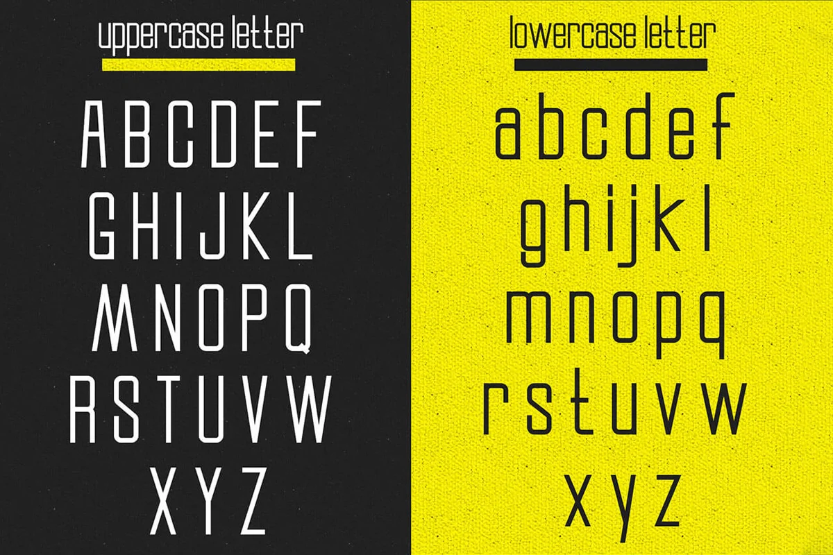 Slenderrar Sans Serif Font Family Preview 3