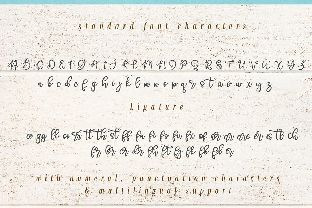 Alleluya Script Font Preview 3