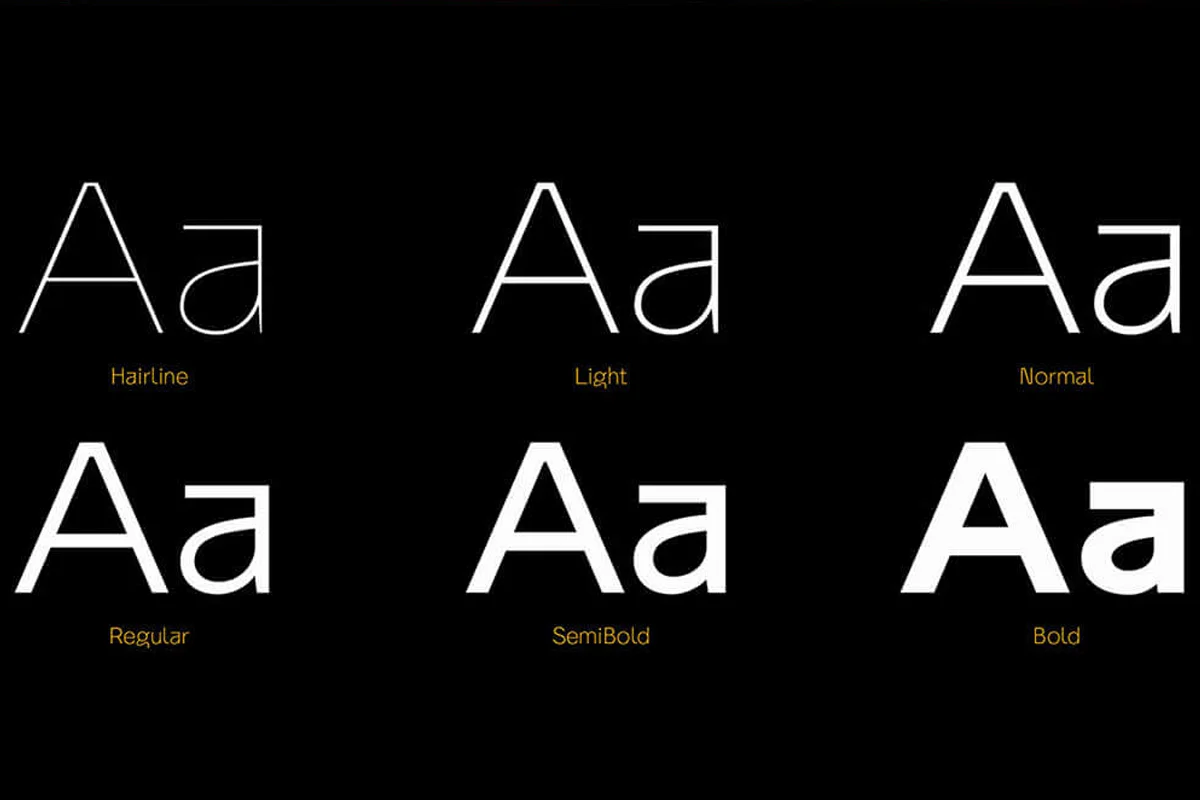 Archive Grotesk Sans Serif Font Preview 3