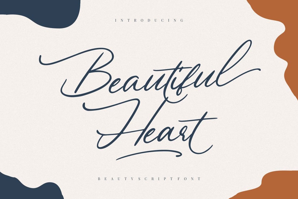 Free Beautiful Heart Script Font