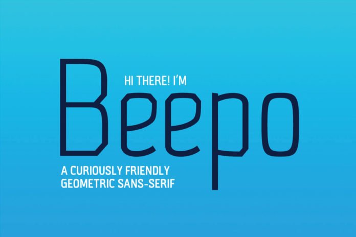 Free Beepo Geometric Sans Serif Font