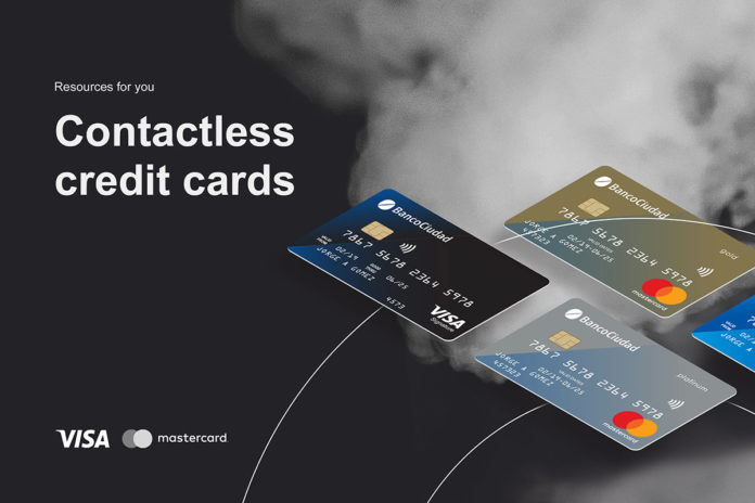 Free Contactless Credit Card Mockup