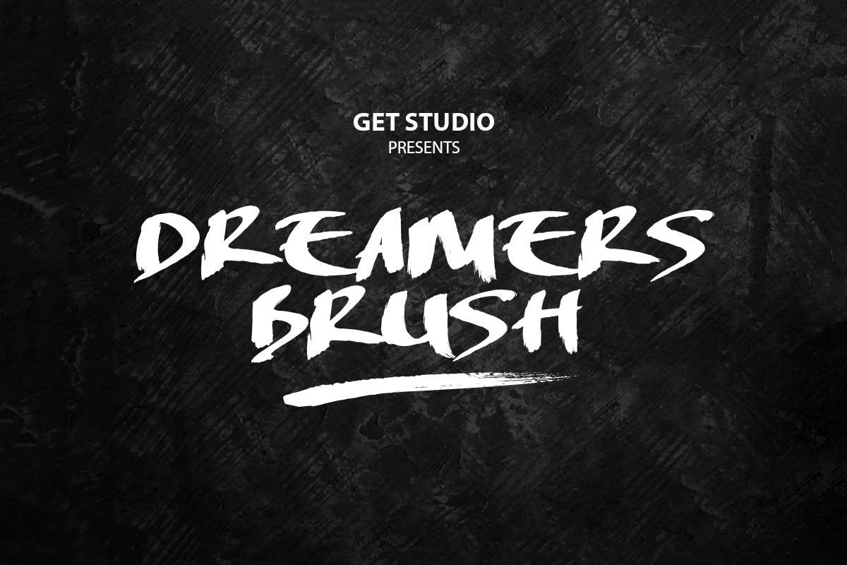 Free Dreamers Brush Font