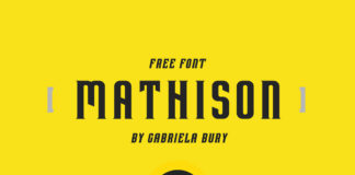 Free Mathison Display Font Family