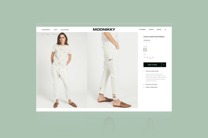Free Modnikky Figma Ecommerce Template