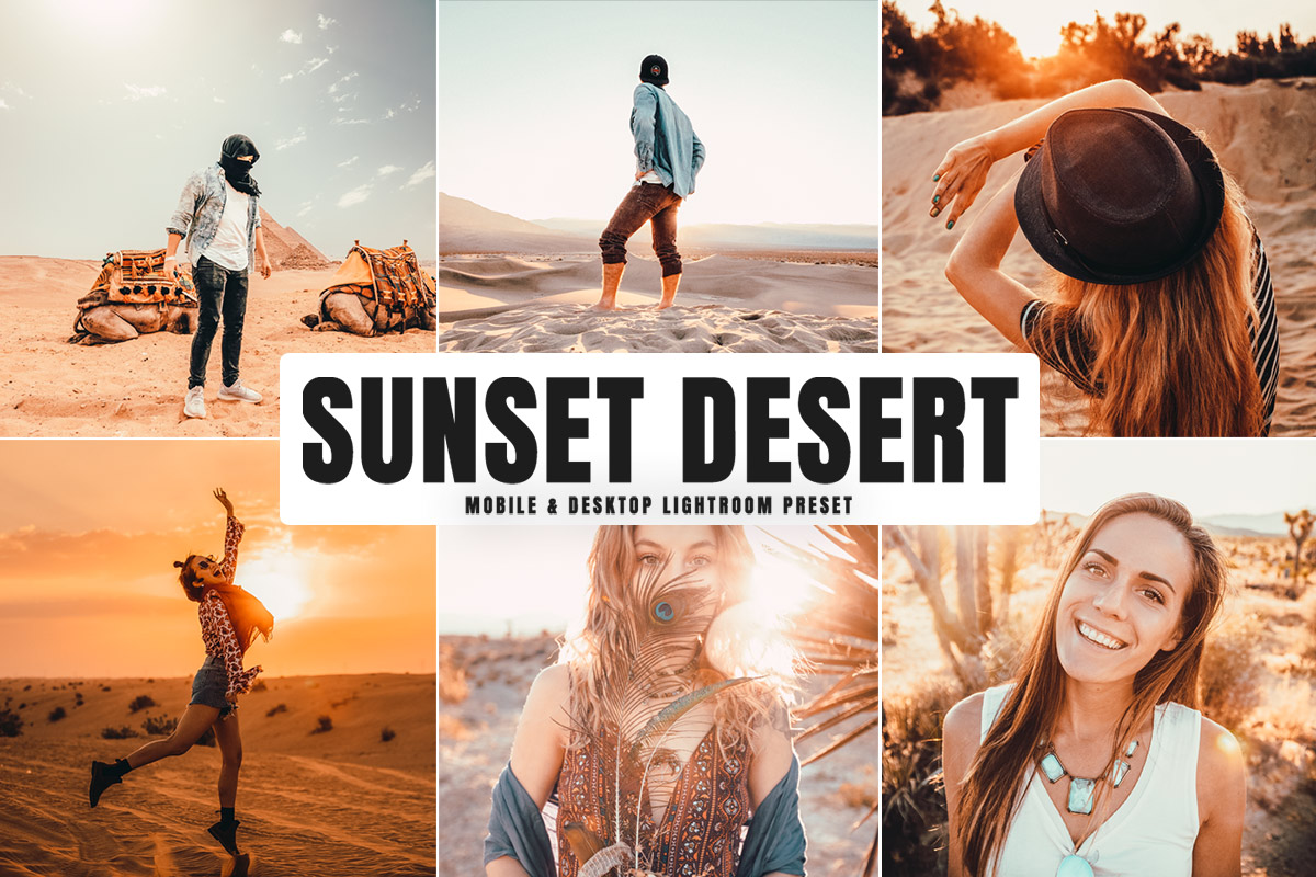 Free Sunset Desert Lightroom Preset