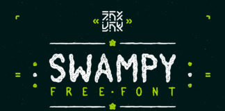 Free Swampy Handmade Font Family