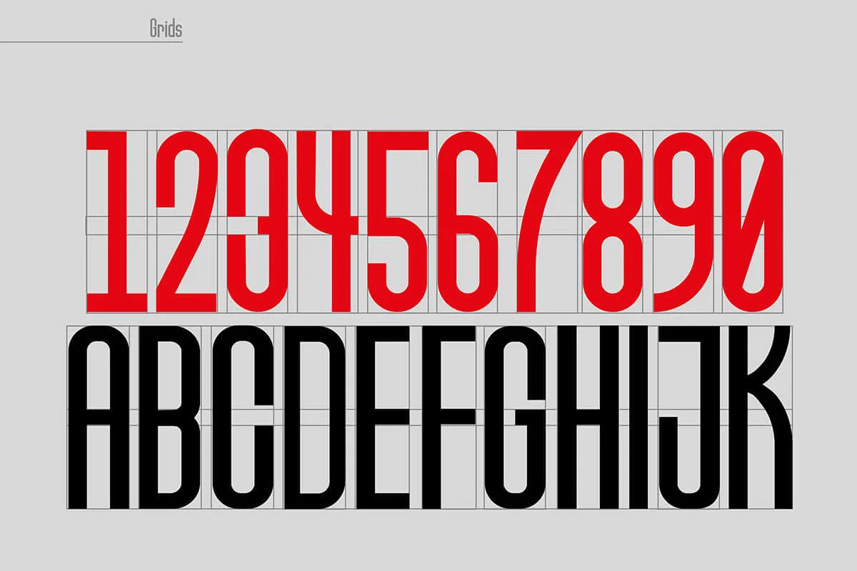 Friedrichshain Sans Serif Font Preview 5