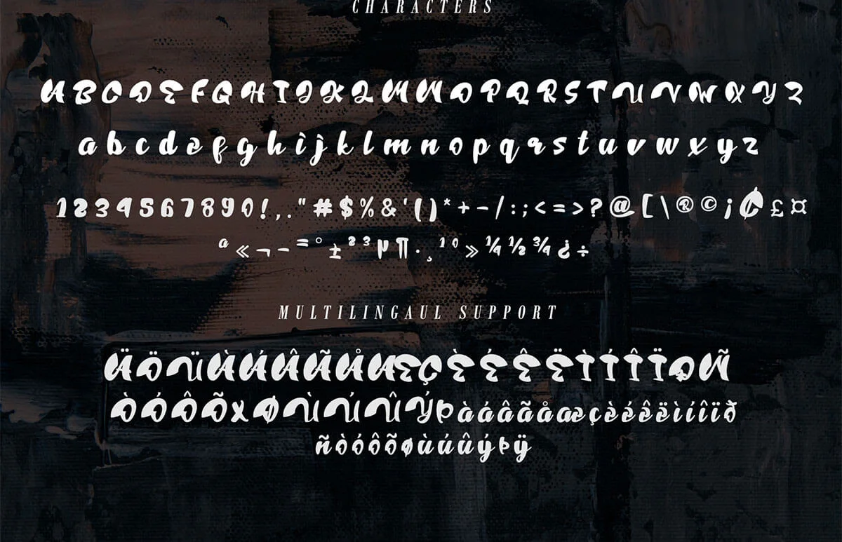 Handpick Script Font Preview 3