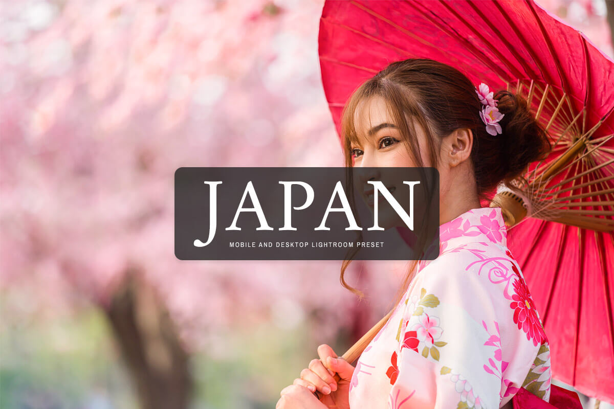 Japan Lightroom Preset For Mobile and Desktop Cover