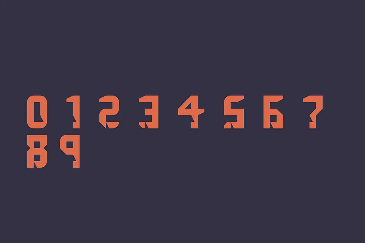 The Shark Fin Typo Sans Serif Font Preview 4