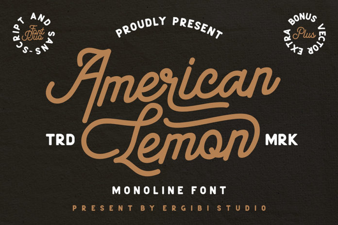 Free American Lemon Script Font
