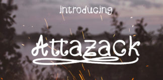 Free Attazack Handmade Font