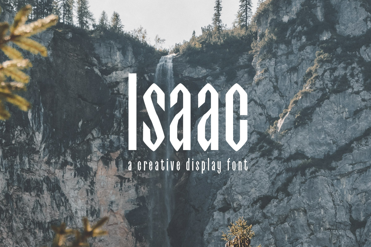 Free Isaac Display Font Family