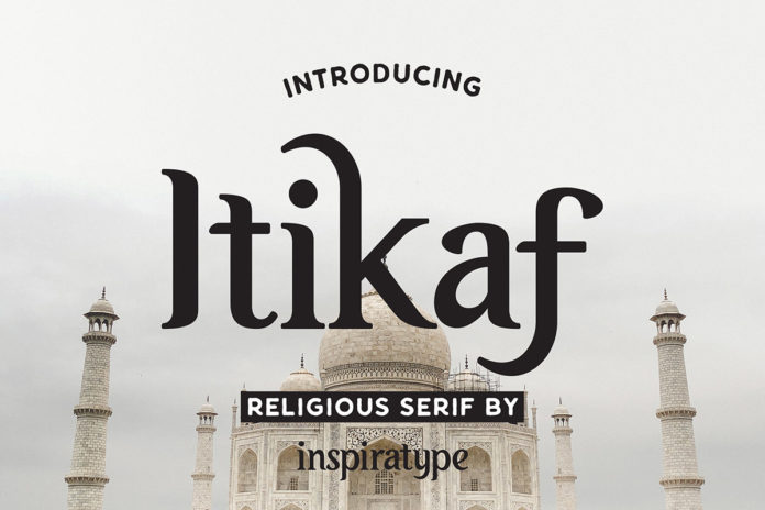 Free Itikaf Religious Serif Font
