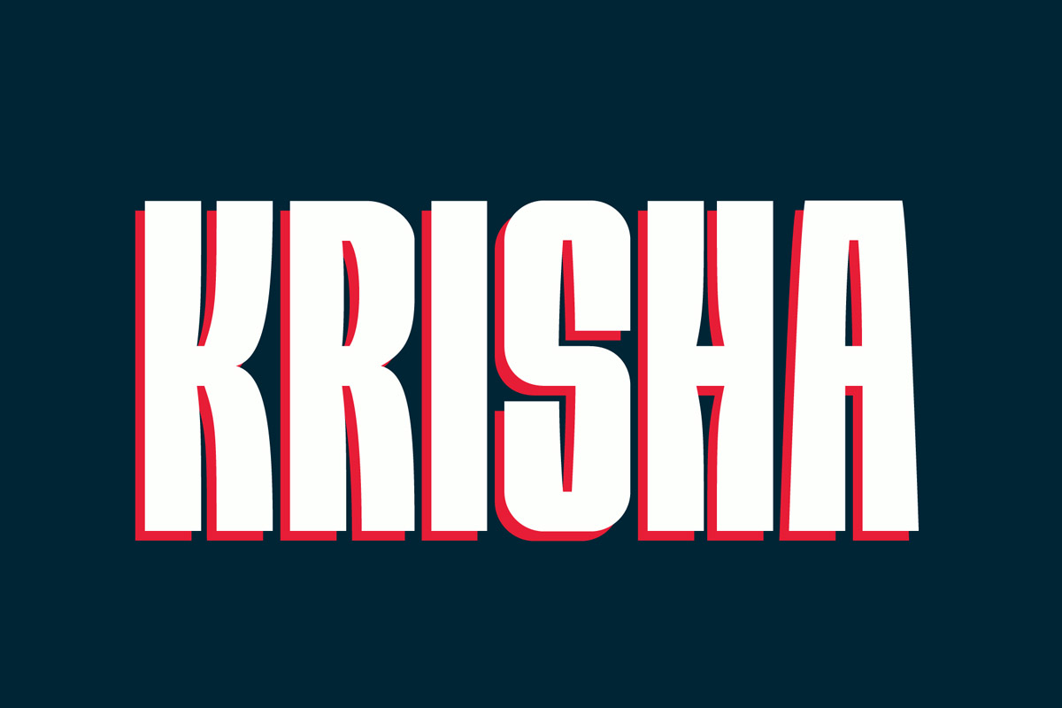 Free Krisha Sans Serif Font