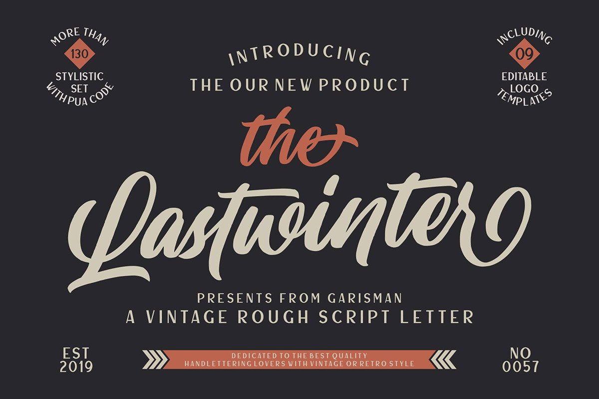 Free Lastwinter Vintage Script Font