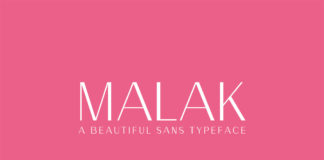 Free Malak Sans Serif Typeface