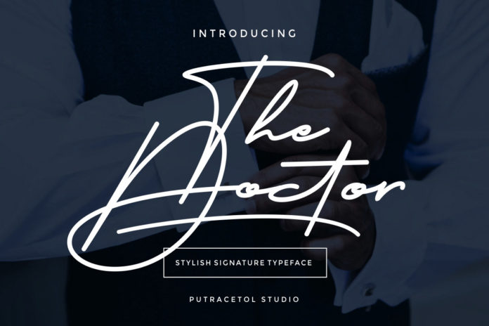 Free The Doctor Signature Font
