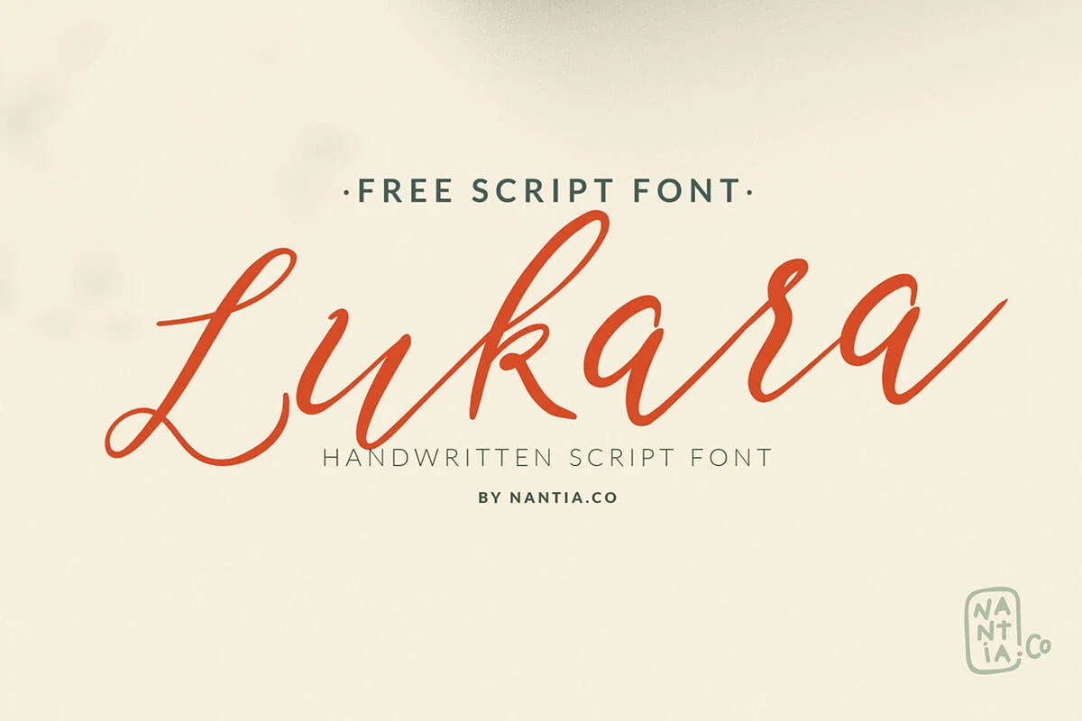 Lukara Script Font Preview 5