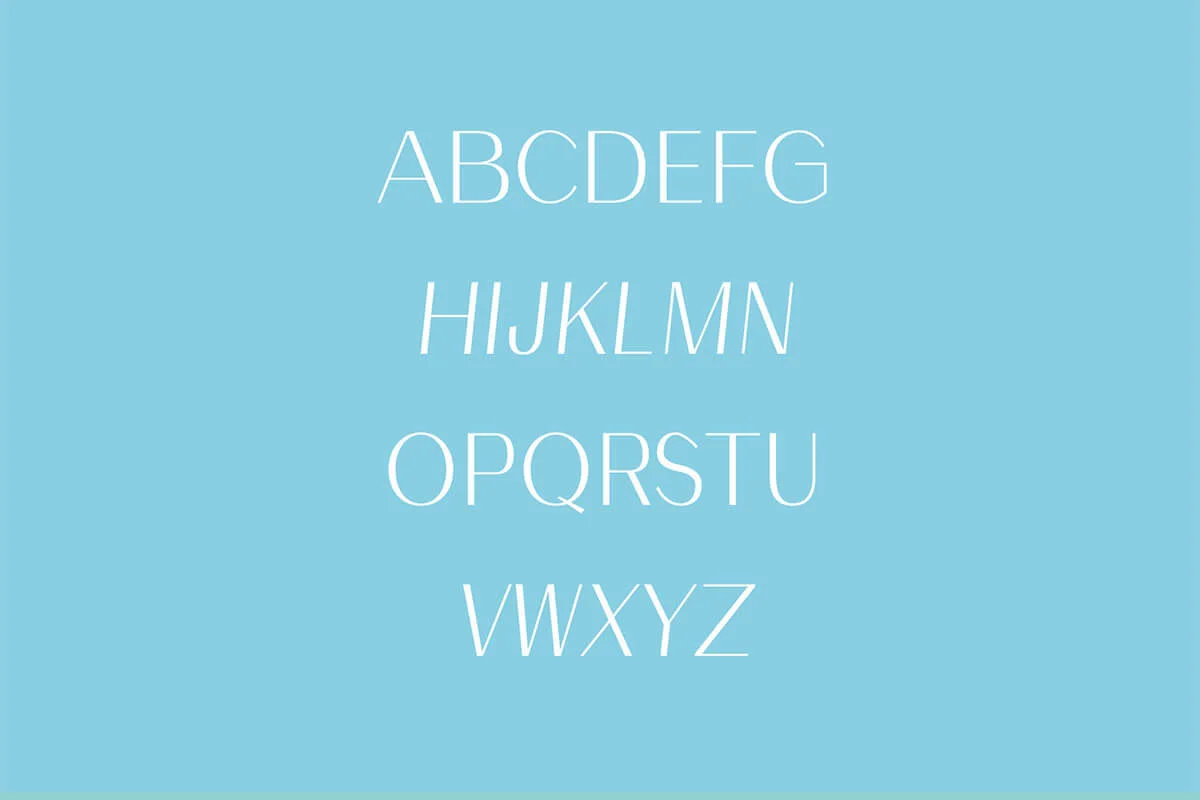 Malak Sans Serif Typeface Preview 1