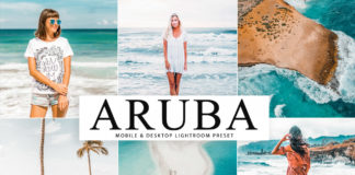 Free Aruba Lightroom Preset