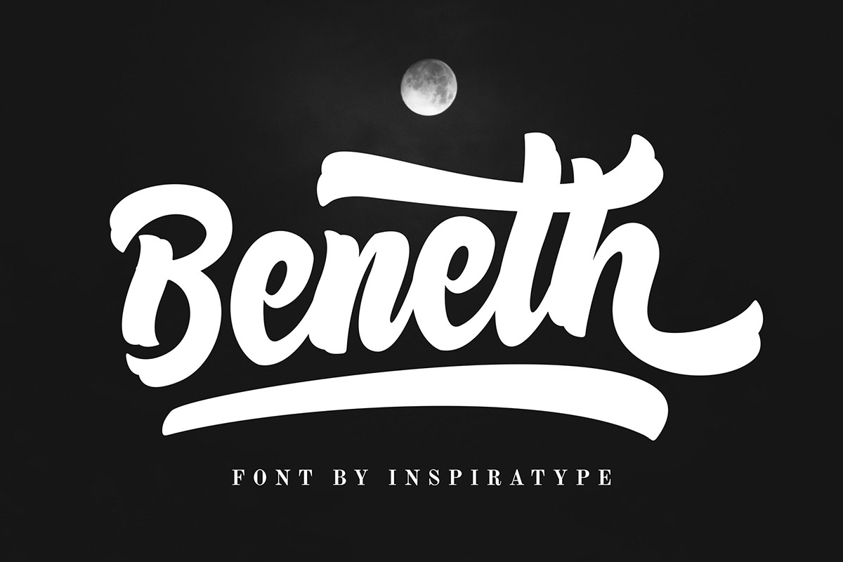 Free Beneth Script Font