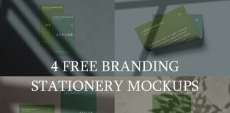 Free Branding Stationery Mockups