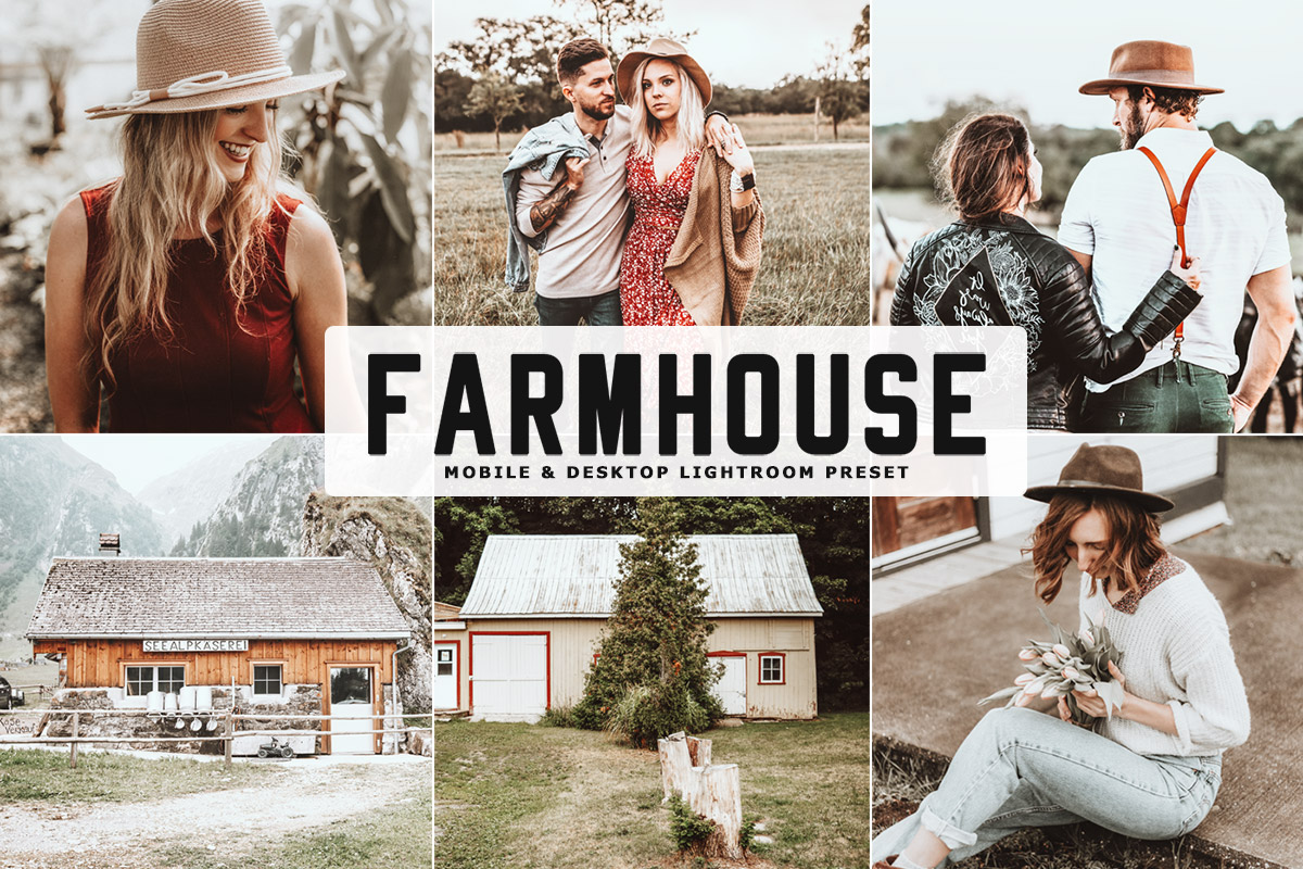 Free Farmhouse Lightroom Preset